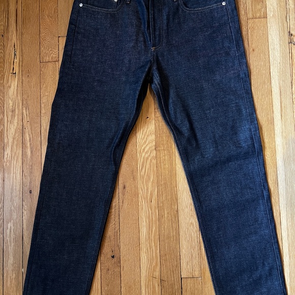A.P.C. Men's Indigo Slim Jeans - Picture 3 of 3